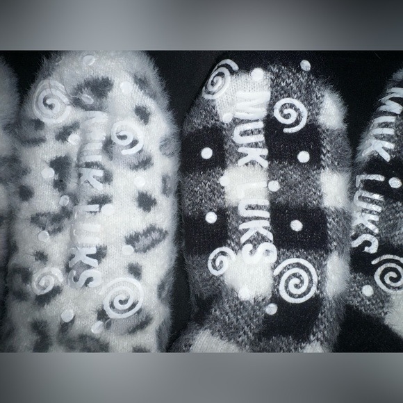 Muk Luks: Slipper Socks Women’s X/XL New - Picture 2 of 2